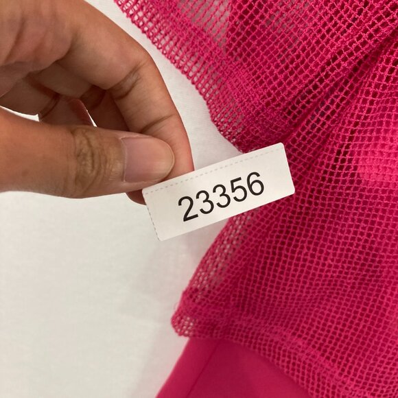 Joseph Ribkoff size 8 Pink Quarter Zip Rolled Sleeve Pullover Top Office Career - Picture 11 of 11